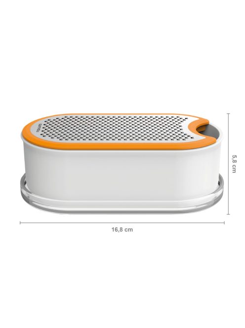Fiskars Functional Form Reszelő tálkával, fehér (1019530)