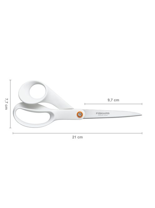 Fiskars Functional Form Általános olló, 21 cm, fehér (1020412)