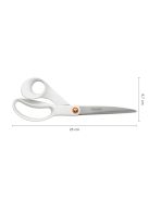 Fiskars Functional Form™ Nagyméretű általános olló, 24 cm, fehér  (1020414)