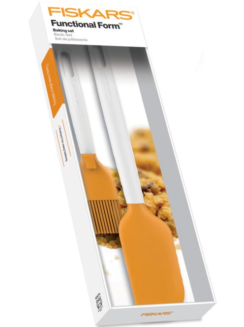 Fiskars Functional Form Sütő szett (tésztakaparó + ecset) (1023616)
