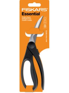Fiskars Essential Baromfiolló, 23 cm (1023819)
