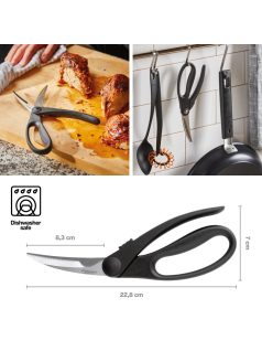 Fiskars Essential Baromfiolló, 23 cm (1023819)