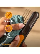 Fiskars Pet Care Széles fogú szőrápoló fémkefe kisállatoknak (2009134)