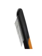 Fiskars Pet Care Széles fogú szőrápoló fémkefe kisállatoknak (2009134)