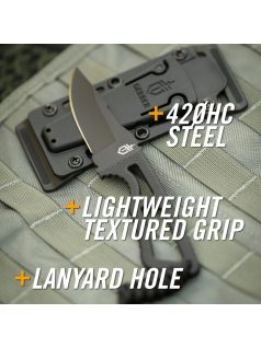   Gerber Ghostrike tőr, fekete - 25 év garanciával (2009182)