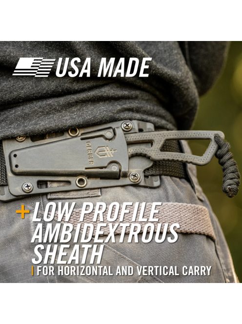 Gerber Ghostrike tőr, fekete - 25 év garanciával (2009182)