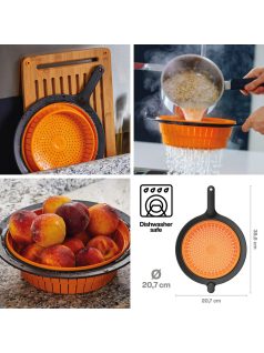   Fiskars Functional Form szűrő / párolóbetét, összecsukható, szilikon (1027304)