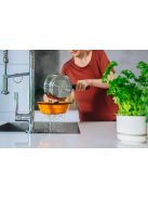 Fiskars Functional Form szűrő / párolóbetét, összecsukható, szilikon (1027304)