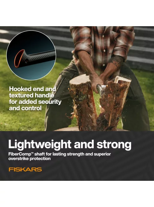 Fiskars U36 Ultra hasítófejsze - 25 év garanciával (2021894)