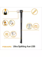 Fiskars U36 Ultra hasítófejsze - 25 év garanciával (2021894)