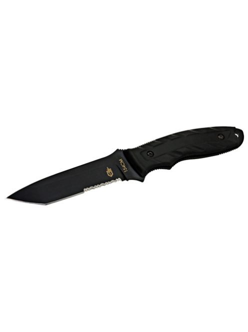 Gerber Combat taktikai tőr, fekete - 25 év garanciával (1014886)