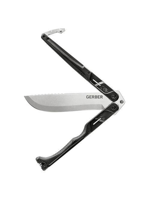 Gerber Double Down Machete,  fekete/stonewash (1028500) - 25 év garanciával