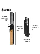 Gerber Quadrant Modern zsebkés, fa markolat (1050249) - 25 év garanciával