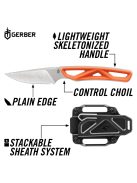 Gerber Exo-Mod Caper, FE, narancs, dobozban (1055361) - 25 év garanciával