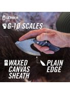 Gerber Downwind Ulu - Fekete (1059842) - 25 év garanciával