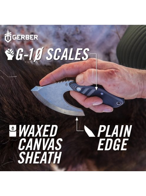 Gerber Downwind Ulu - Fekete (1059842) - 25 év garanciával