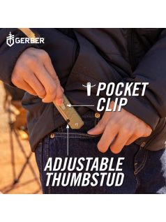 Gerber Zilch, fekete (1059846) - 25 év garanciával