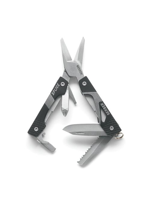 Gerber Splice mini multifunkciós szerszám, fekete (1019241) - 25 év garanciával
