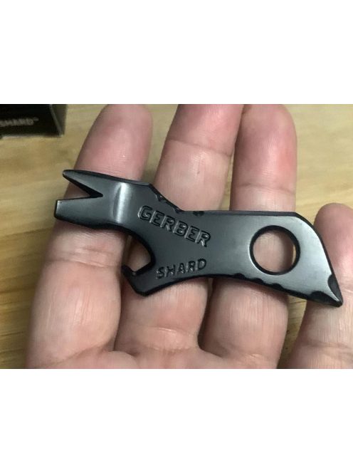 Gerber Shard multifunkciós, kulcstartóra rögzíthető mini szerszám, bliszterben (1021134) - 25 év garanciával