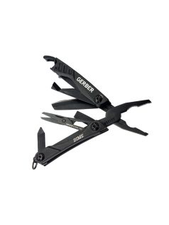   Gerber Dime kulcstartóra rögzíthető multiszerszám, fekete, dobozban GB (1027819) - 25 év garanciával