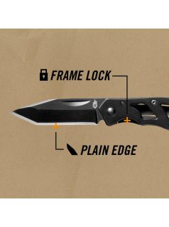   Gerber Paraframe Mini zsebkés, Tanto pengével, bliszterben GB (1027887) - 25 év garanciával