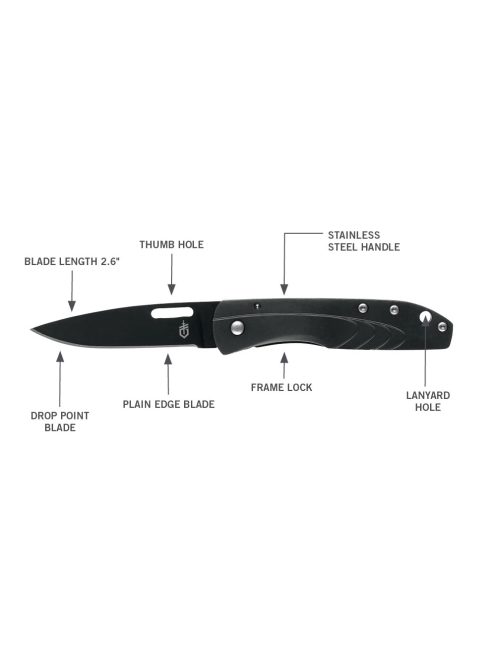Gerber STL 2.5 zsebkés, GB (1027868) - 25 év garanciával