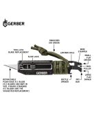 Gerber Prybrid-X kés (1028490) - 25 év garanciával