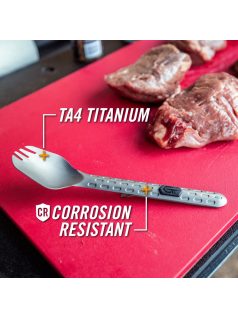   Gerber ComplEAT multifunkcionális villa, titánium (1059855) - 25 év garanciával