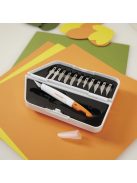 Fiskars Prémium precíziós faragó kés + penge készlet (1024384)