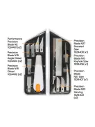 Fiskars Prémium univerzális vágókészlet faragáshoz és gravírozáshoz (1024385)