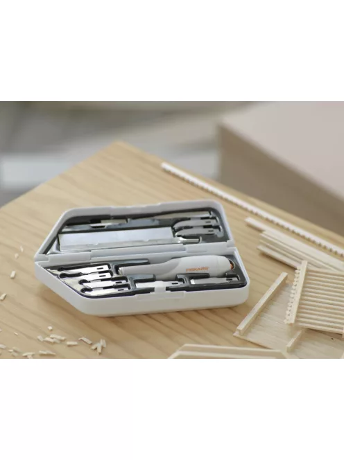 Fiskars Prémium univerzális vágókészlet faragáshoz és gravírozáshoz (1024385)