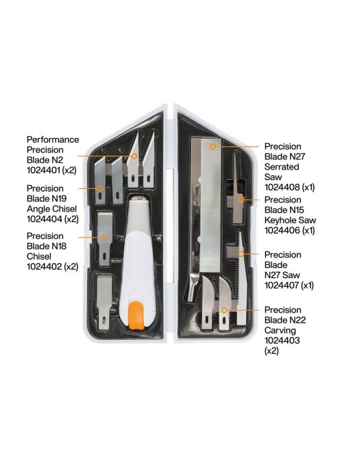 Fiskars Nagy teljesítményű penge N22 faragás (x5) (1024403)