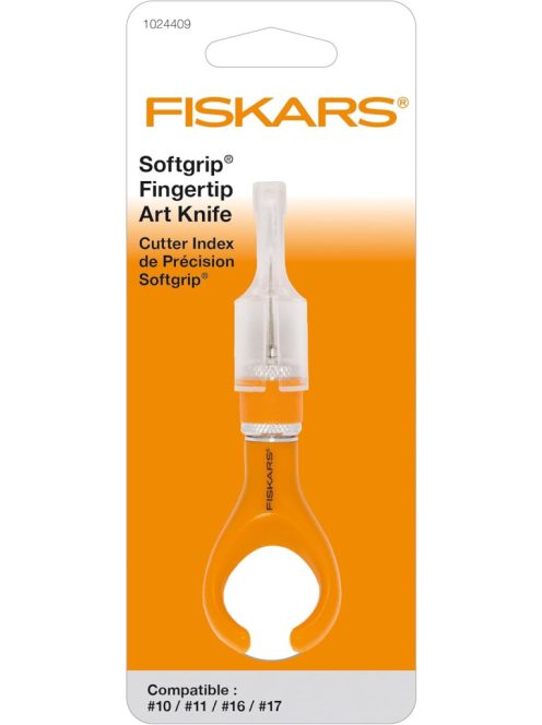 Fiskars Softgrip® faragókés, hegyes végű (1024409)