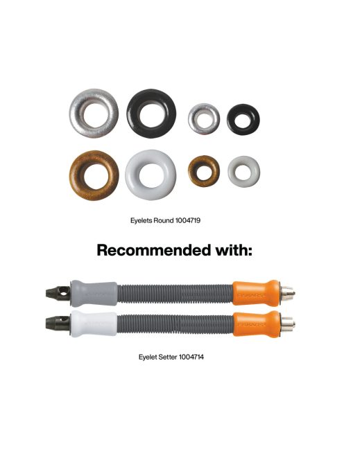 Fiskars Fűzőlyuk, kerek x120 (2méret 1/8, 3/16) (1004719)