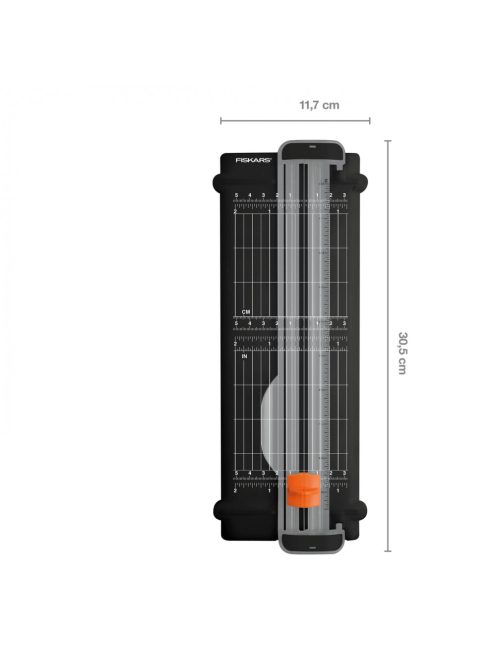 Fiskars Vágóasztal titánium bevonatos pengével, A5 újrahasznosított 22cm (1004723)