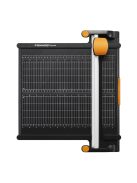 Fiskars Vágóasztal, újrahasznosított műanyagból A4 méretű, 45mm-es, titánium bevonatú görgős vágóbetéttel (1004640)