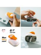 Fiskars Lyukasztó M, szívek (1004646)