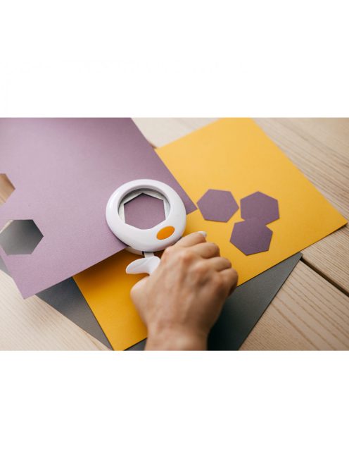 Fiskars Kézi lyukasztó, XL hatszög (1015763)