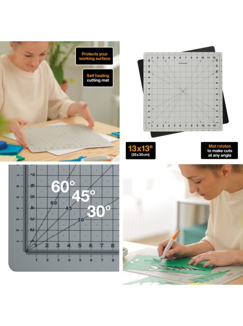 Fiskars Forgatható vágólap (14x14")" (1020694)