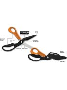 Fiskars Cuts+More multifunkciós olló 23 cm (1000809)