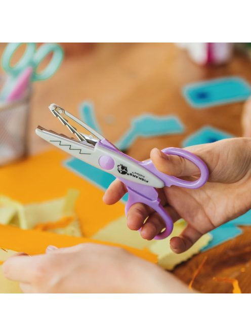 Fiskars 3 db-os gyermekolló készlet, állatkerti állatok (1003846)