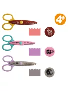 Fiskars 3 db-os gyerekolló készlet, állatkerti állatok (1003846)