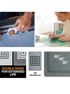   Fiskars Öngyógyuló vágólap 30x45 cm, dupla oldalú (1003894)