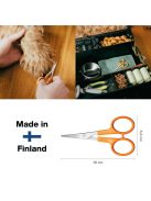 Fiskars Classic körömvágó olló, hajlított, 10 cm - 25 év garanciával (1000813)