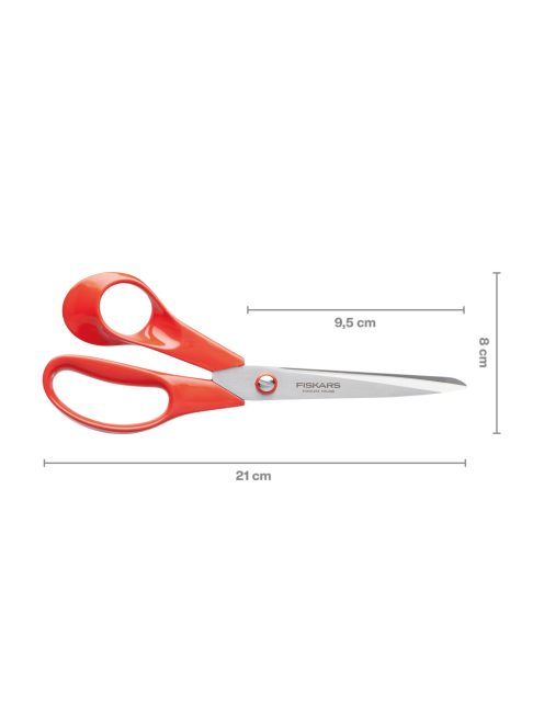 Fiskars Classic általános olló, balkezes, 21 cm - 25 év garanciával (1000814)