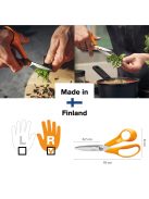Fiskars Classic konyhai olló, 18 cm - 25 év garanciával (1000819)