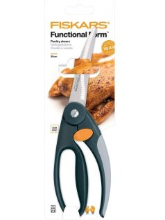   Fiskars Functional Form™ ReNew baromfiolló, 25 cm (1003033)
