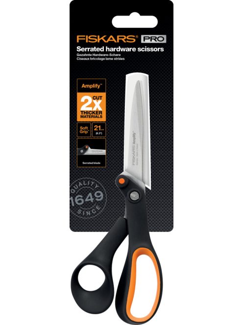 Fiskars Amplify™ barkácsolló, nehéz vágásokhoz  21cm (1020224)