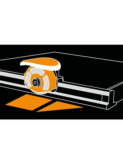Fiskars Görgős vágóasztal, vonalzó funkcióval (1014651)