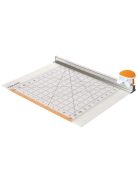 Fiskars Kombinált görgős vágó vonalzóval 12x12 45mm  (1016264)